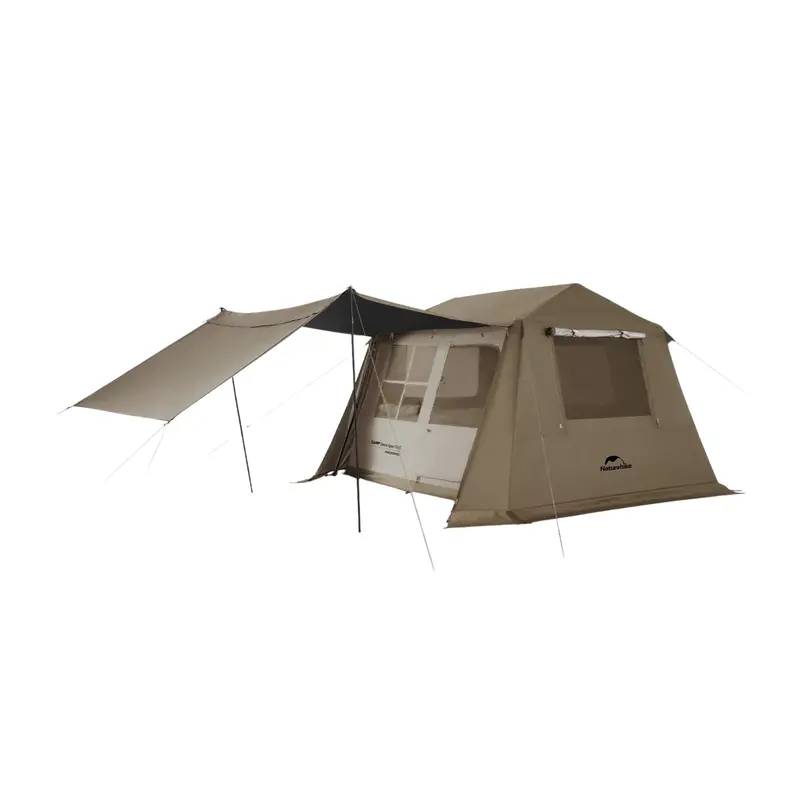 Naturehike Village 6.0 Ii Automatic Tent – Brown Self-Deploying 2-Person Dome 1