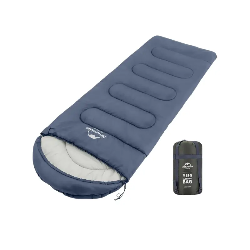 Naturehike Y150L Envelope-Style Sleeping Bag – Round Bottom, Hooded, Left-Zip Design 1