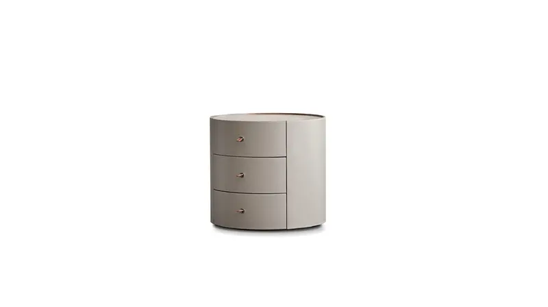 Neru Sand-Finished Side Table With Minimalist Design 1
