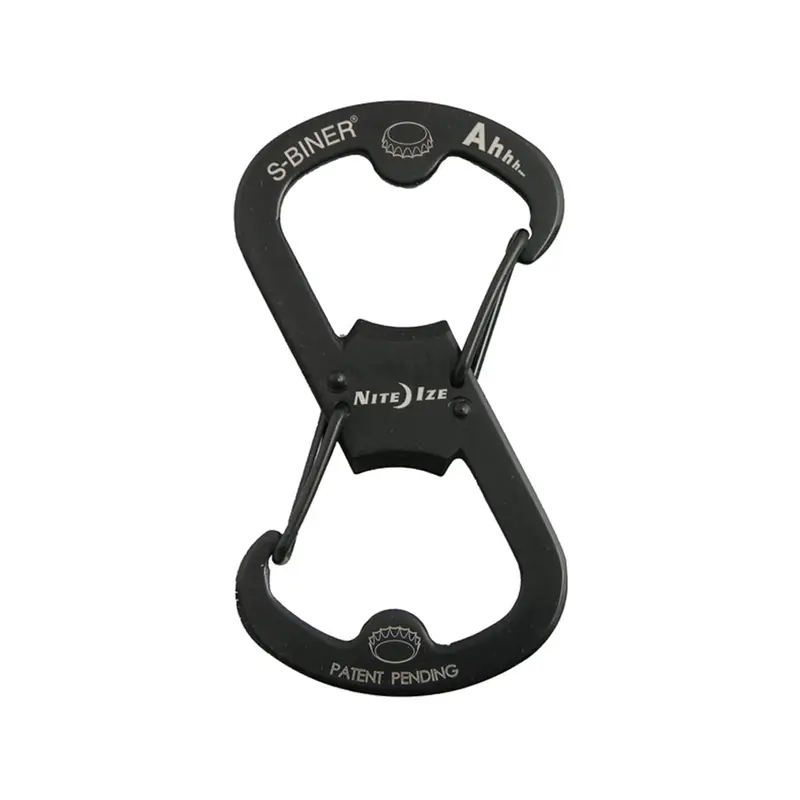 Nite Ize Ahhh... Stainless Steel Bottle Opener – Compact Black Design 1