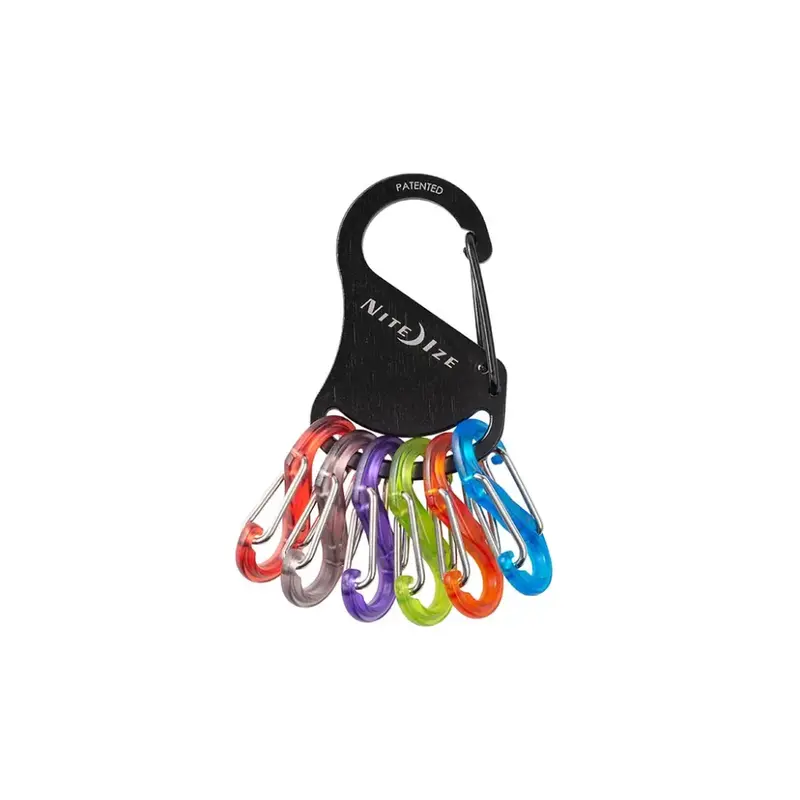 Nite Ize Keyrack S-Biner – Dual-Loop Key Organizer With Secure Gate Closure 1