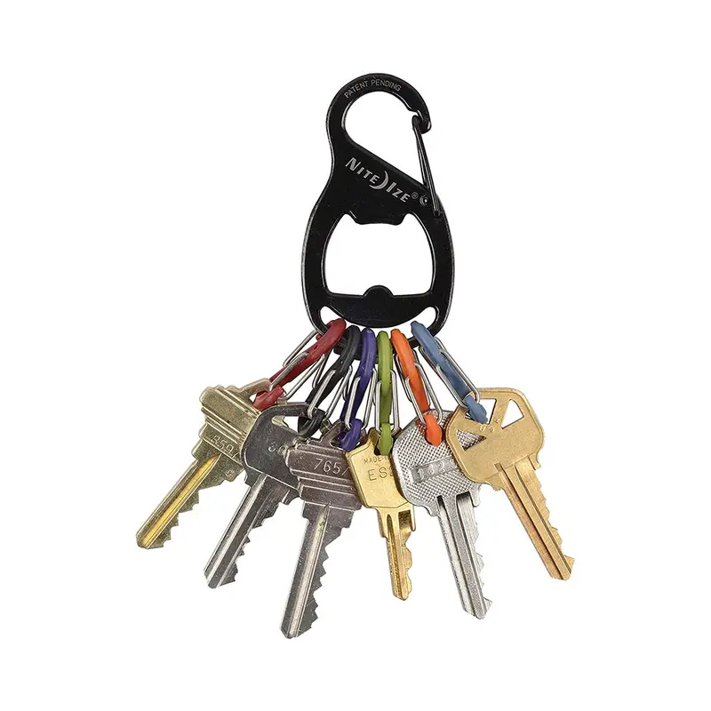 Nite Ize Keyrack+ S-Biner – Expanded Capacity Key Organizer With Locking Gates 2
