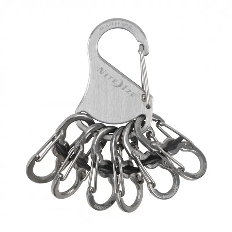 Nite Ize Keyrack Steel S-Biner – Heavy-Duty Multi-Function Key Carrier 1