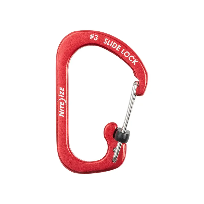 Nite Ize Slidelock Carabiner – Aluminum Quick-Release Gear Clip 1