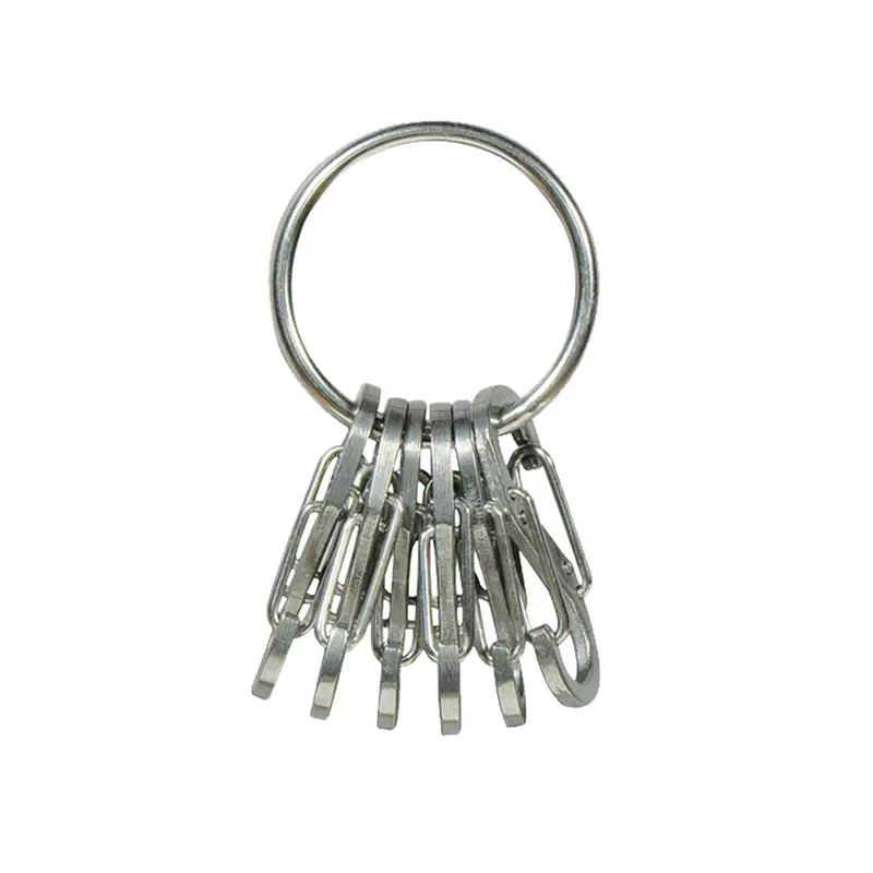 Nite Ize Steel Keyring S-Biner – Slim, Durable Key And Accessory Clip 1