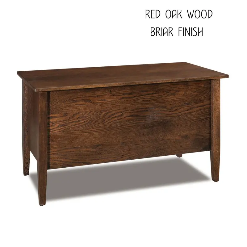 Nouvelle Blanket Chest With Rustic Wood Finish 1