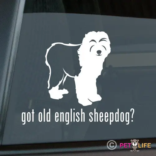 Old English Sheepdog Lover Sticker 1