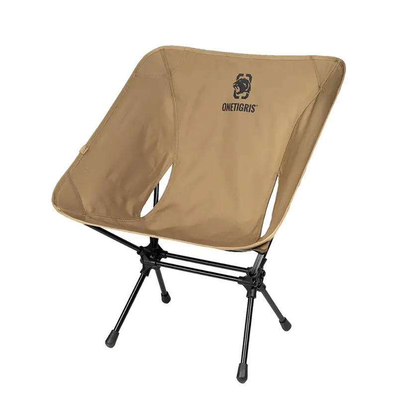 Onetigris Compact Folding Camping Chair – Coyote Brown 1