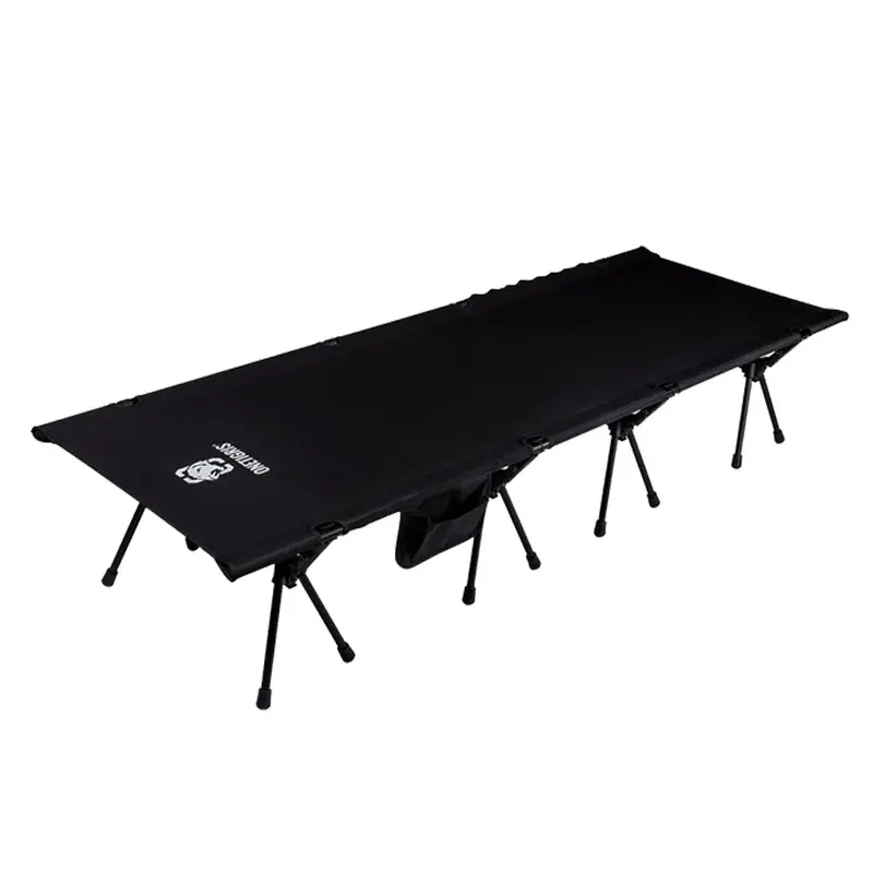 Onetigris Foldable Outdoor Camp Bed – Black 1