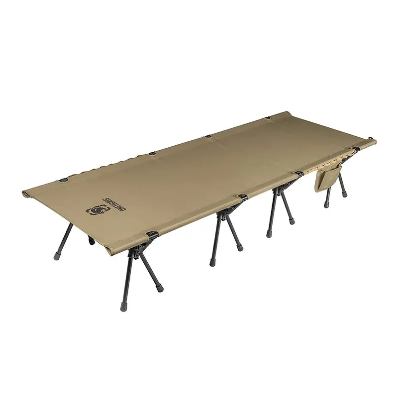 Onetigris Foldable Outdoor Camp Bed – Coyote Brown 1