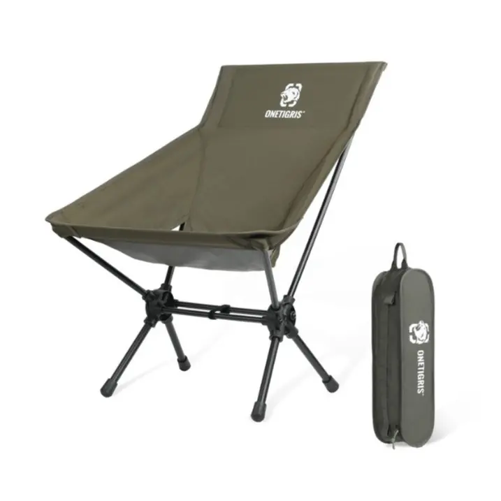 Onetigris Large Portable Camping Chair – Ranger Green 1