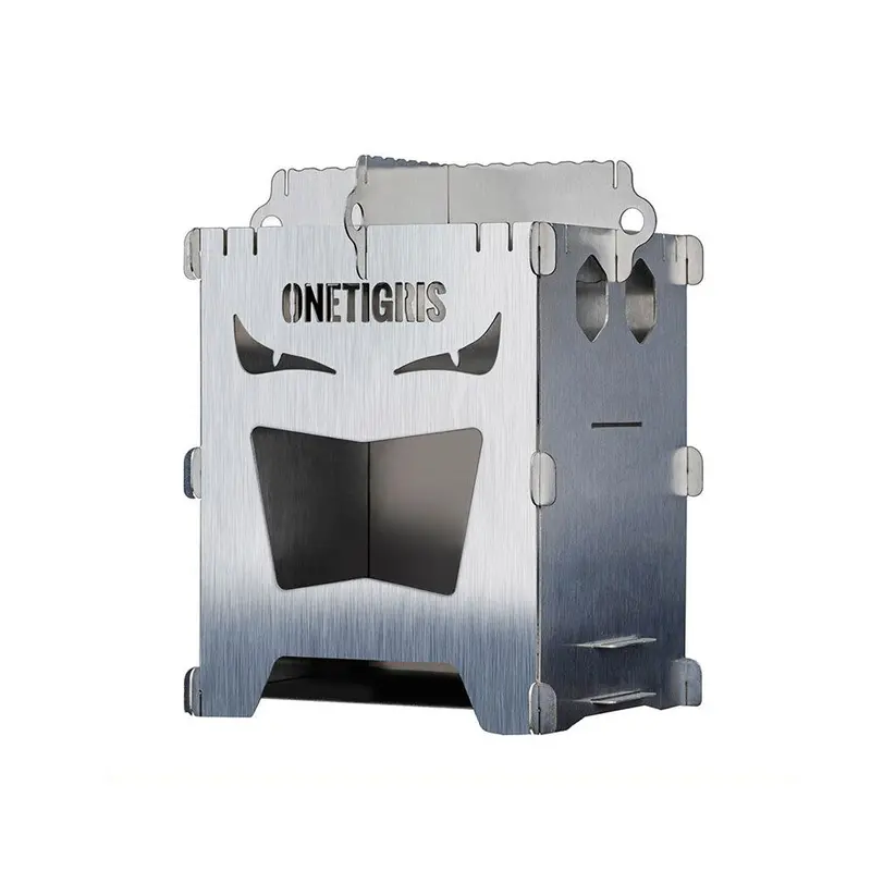 Onetigris Rocuboid Modular Stainless Steel Camping Stove 1