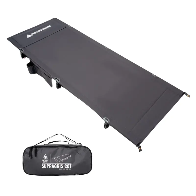 Onetigris Supragris Elevated Camping Cot – Sturdy Aluminum Frame With Fabric Deck 1