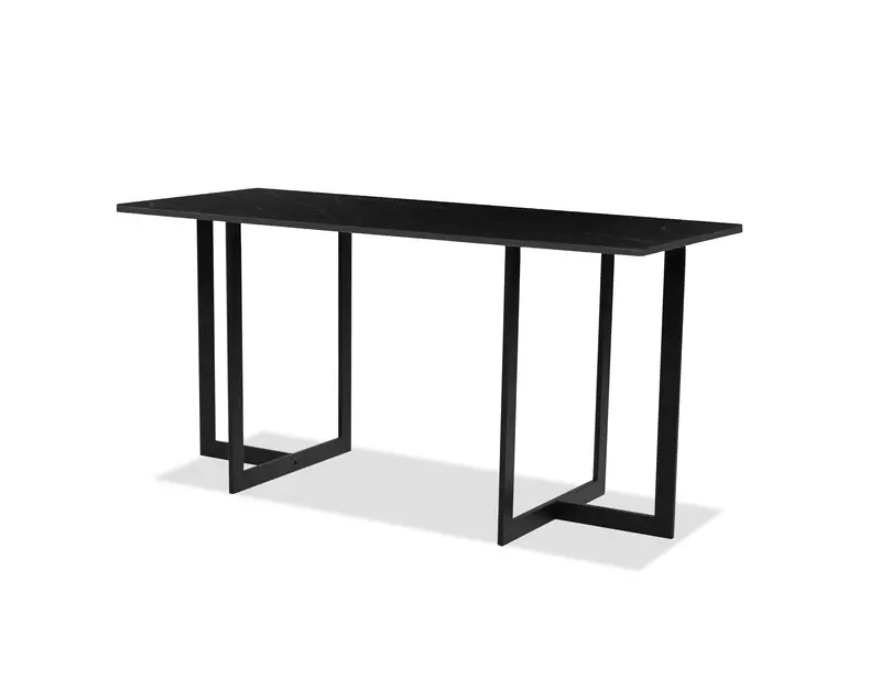 Onix Black Desk – Compact Workstation With Premium Finish 1
