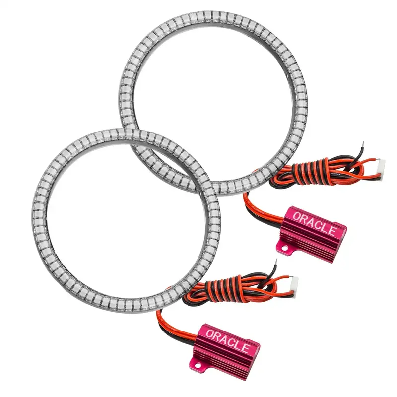 Oracle Lighting Led Fog Light Halo Kit — Waterproof Red Ring Illumination (Model 1267-003) 1