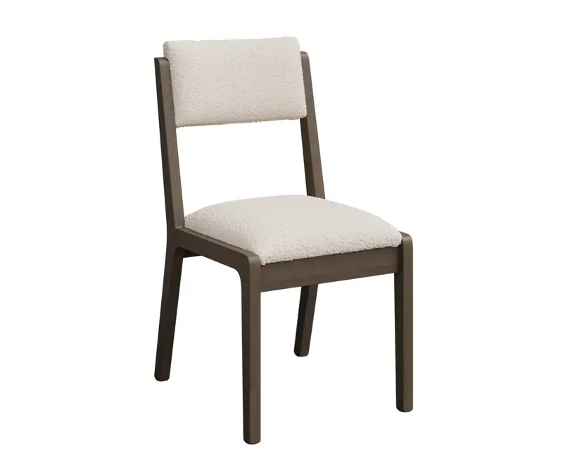 Orchid Floral-Accent Side Chair With Upholstered Seat 1