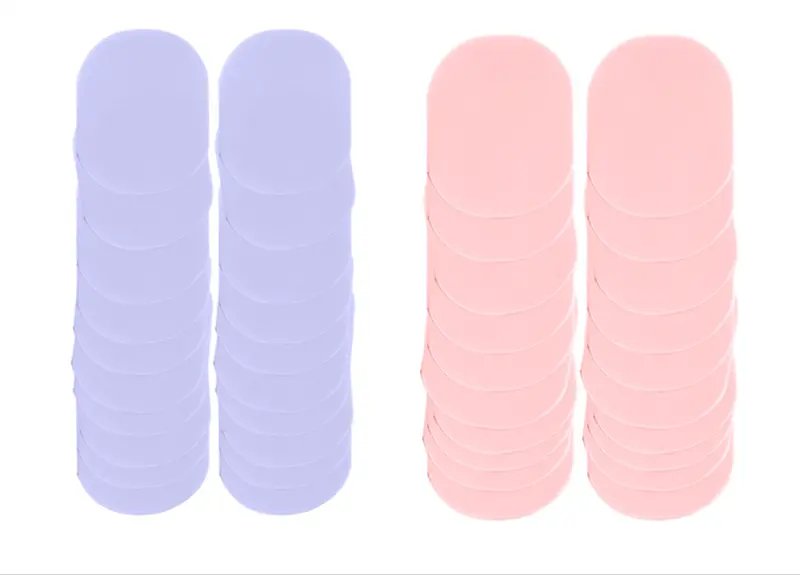Oval-Shaped Makeup Puffs – Pack Of 18 1