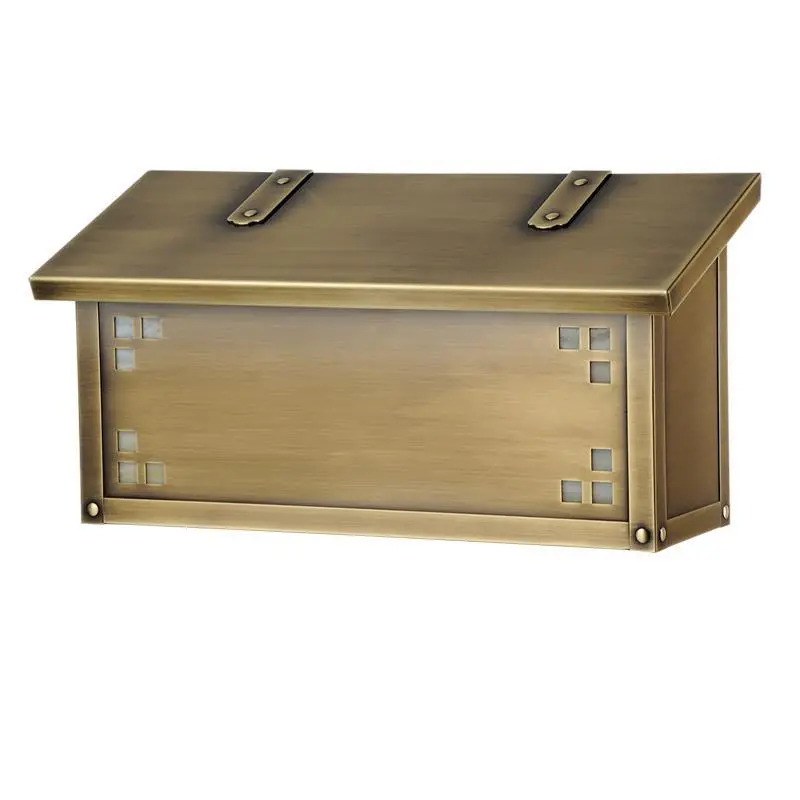Pasadena-Style Horizontal Mount Mailbox 1