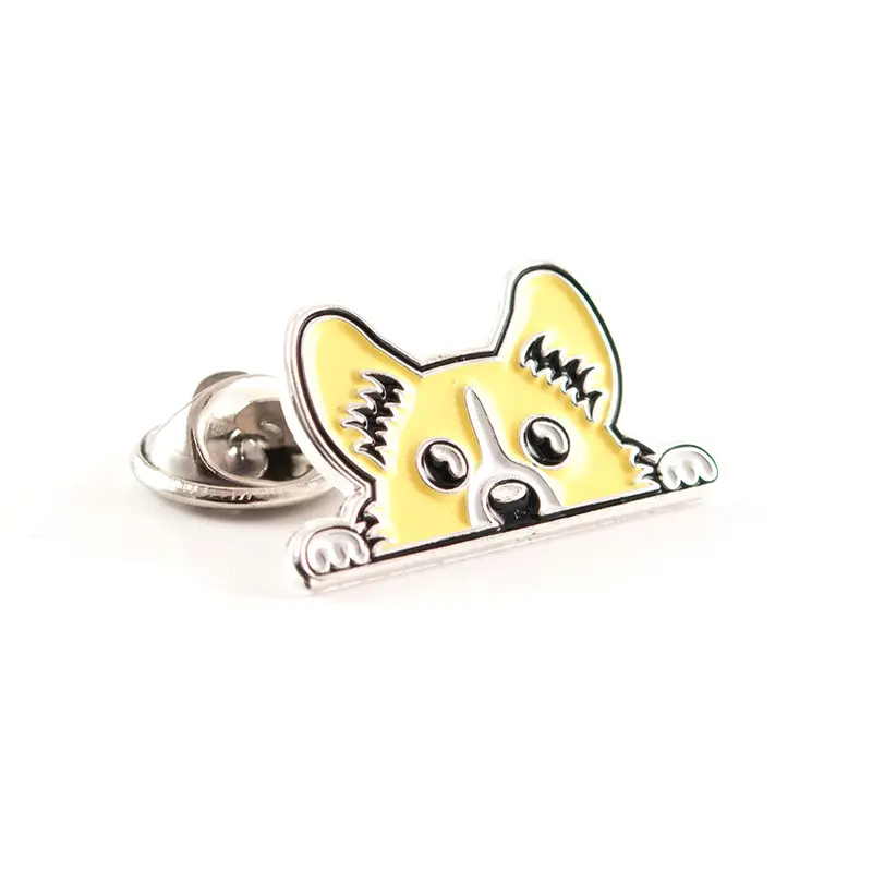 Pembroke Welsh Corgi Enamel Pin – Collectible Animal Badge 1
