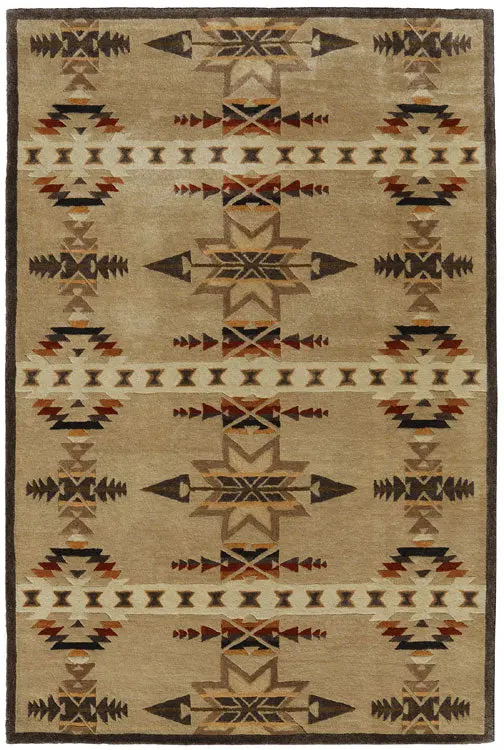 Pendleton Gatekeeper 3A Area Rug – Hand-Tufted Southwest Pattern 1