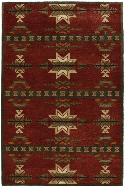 Pendleton Gatekeeper 3B Tufted Rug – Architectural Southwest Design, Hand-Tufted Wool 1