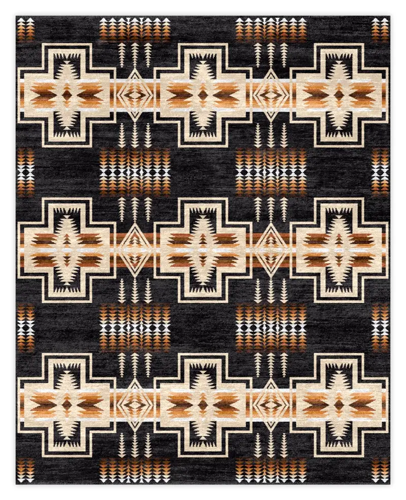 Pendleton Harding Oxford Rug – Refined Southwest Palette, Hand-Knotted Wool 1