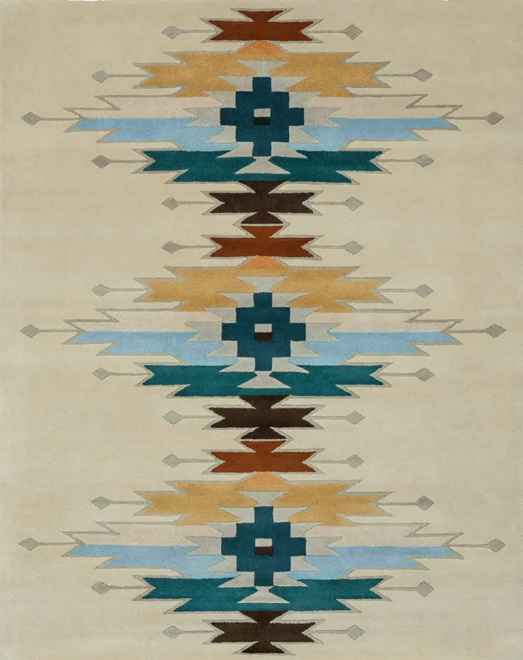 Pendleton Moonlight Mesa Area Rug – Hand-Tufted Southwest Pattern 1