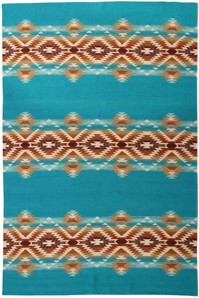 Pendleton Pagosa Springs Stripe Area Rug – Hand-Knotted Southwest Style 1