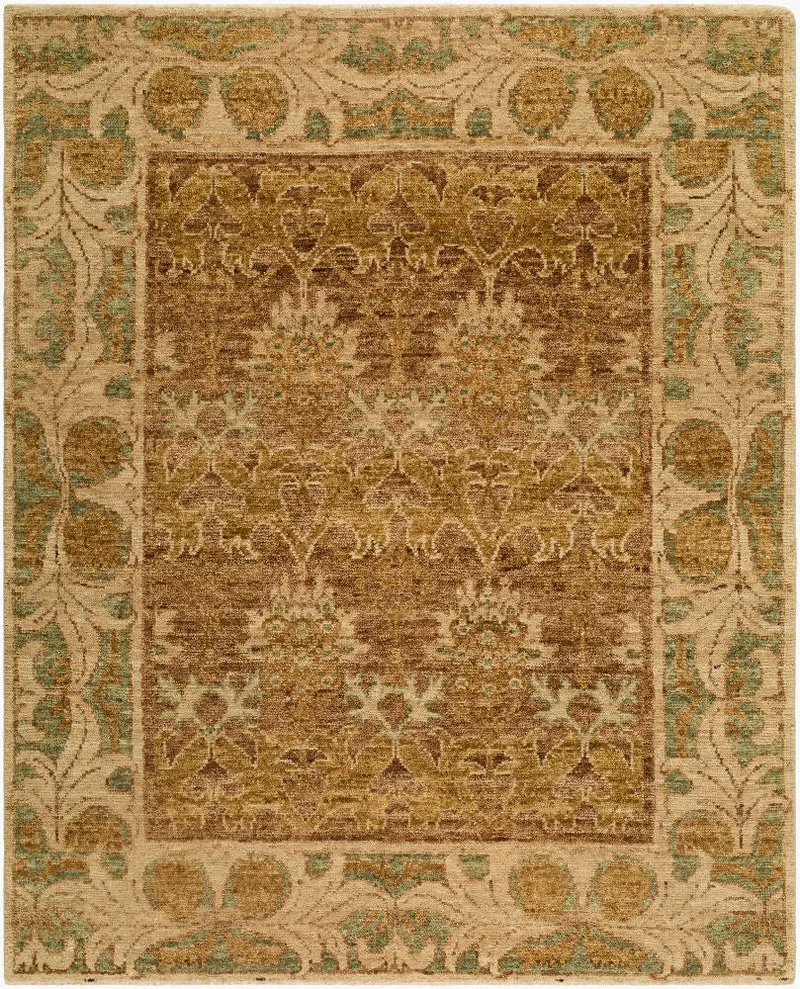 Picasso Abstract Design Hand-Knotted Rug 1