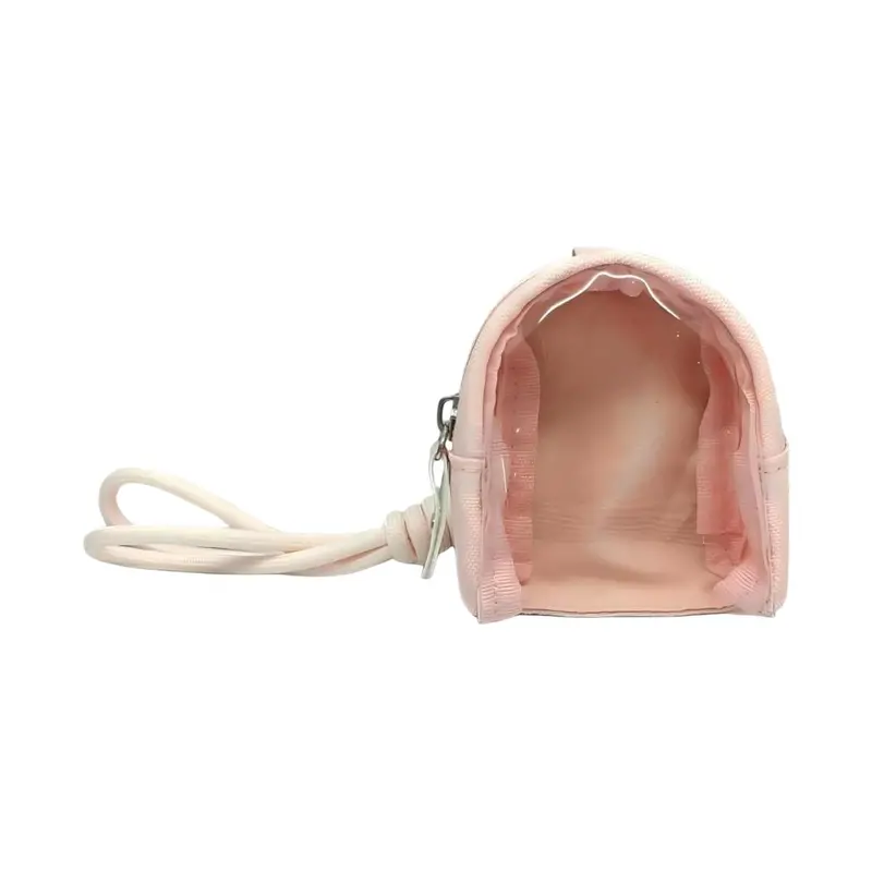 Pink Transparent Mini Doll Storage Bag 1