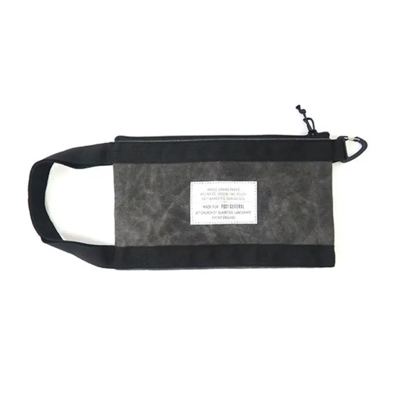 Post General Compact Waxed Canvas Pouch 1