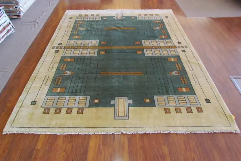 Prairie Iii Hand-Knotted Area Rug – Natural Fiber 1
