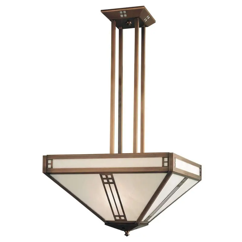 Prairie-Inspired Inverted Chandelier 1