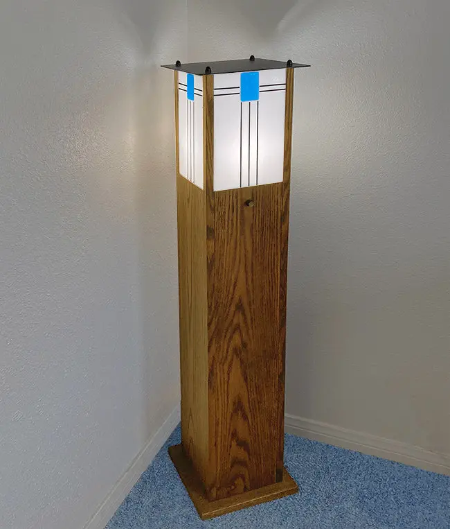 Prairie-Style Floor Lamp #277 1