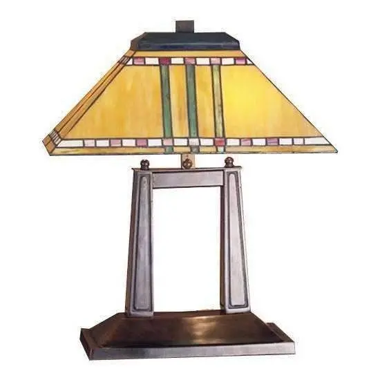 Prairie-Style Oblong Desk Lamp 1