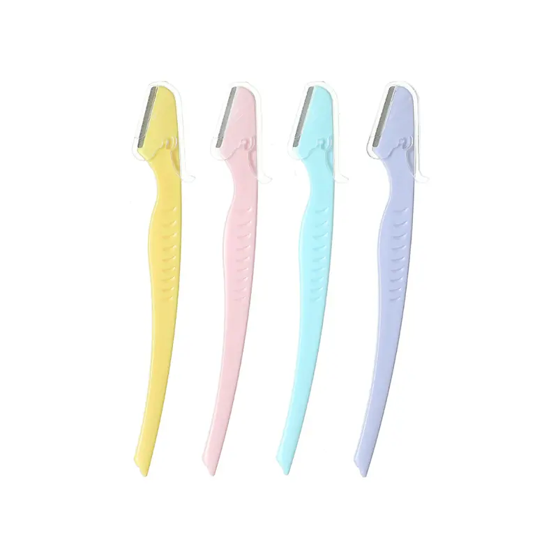 Precision Mini Eyebrow Razors – 4-Piece Small-Head Set 1