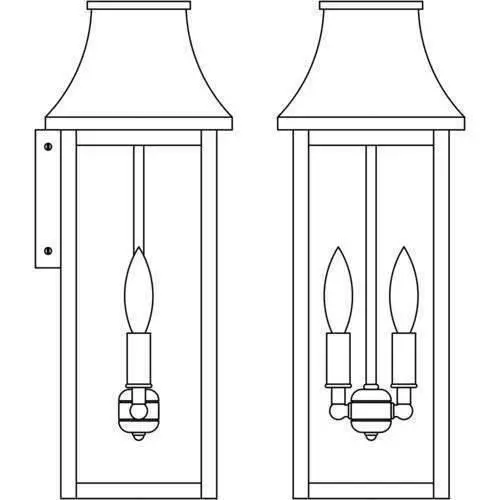 Providence Long-Body Wet-Rated Wall Mount 1