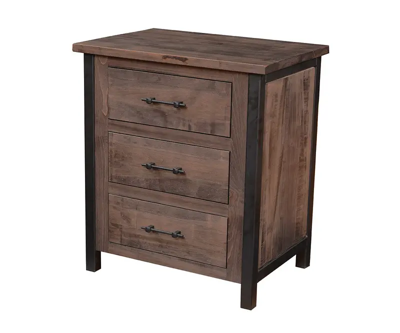 Provincial-Design Wooden Nightstand 1