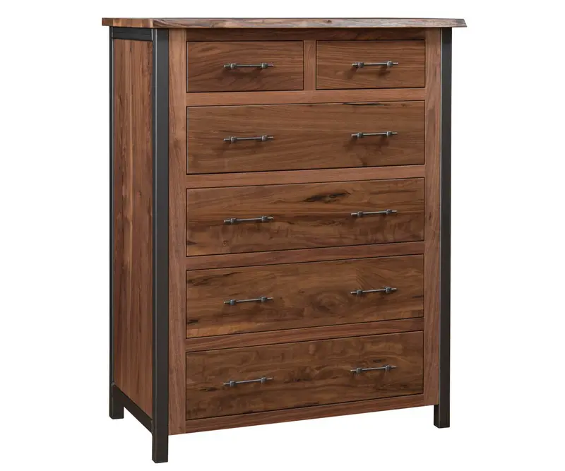 Provincial-Style Tall Chest Of Drawers 1