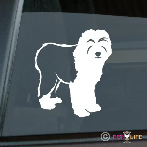 Purebred Old English Sheepdog Decal 1