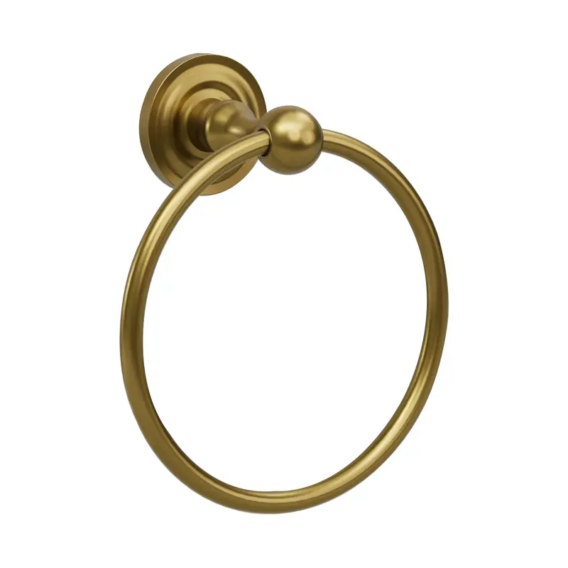 R1 French Gold Mediterranean Collection Towel Ring 1