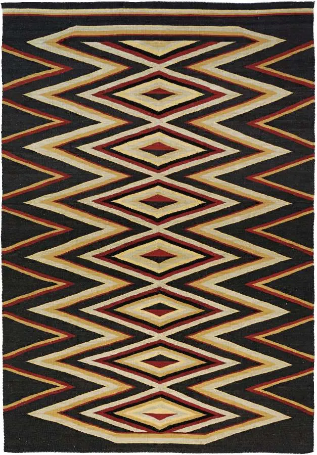 Ramah Traditional Southwest Hand-Knotted Area Rug 1