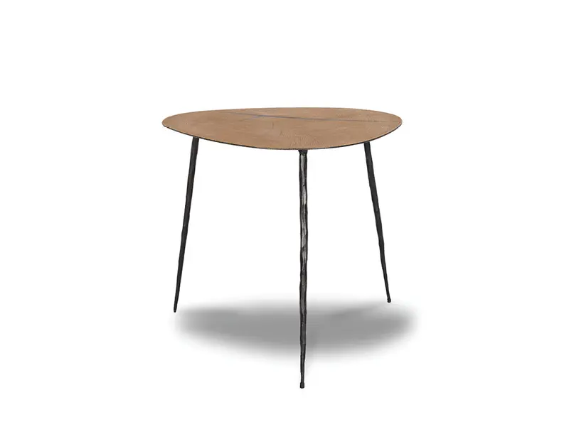 Reclaimed Wood Oakley Rustic End Table 1