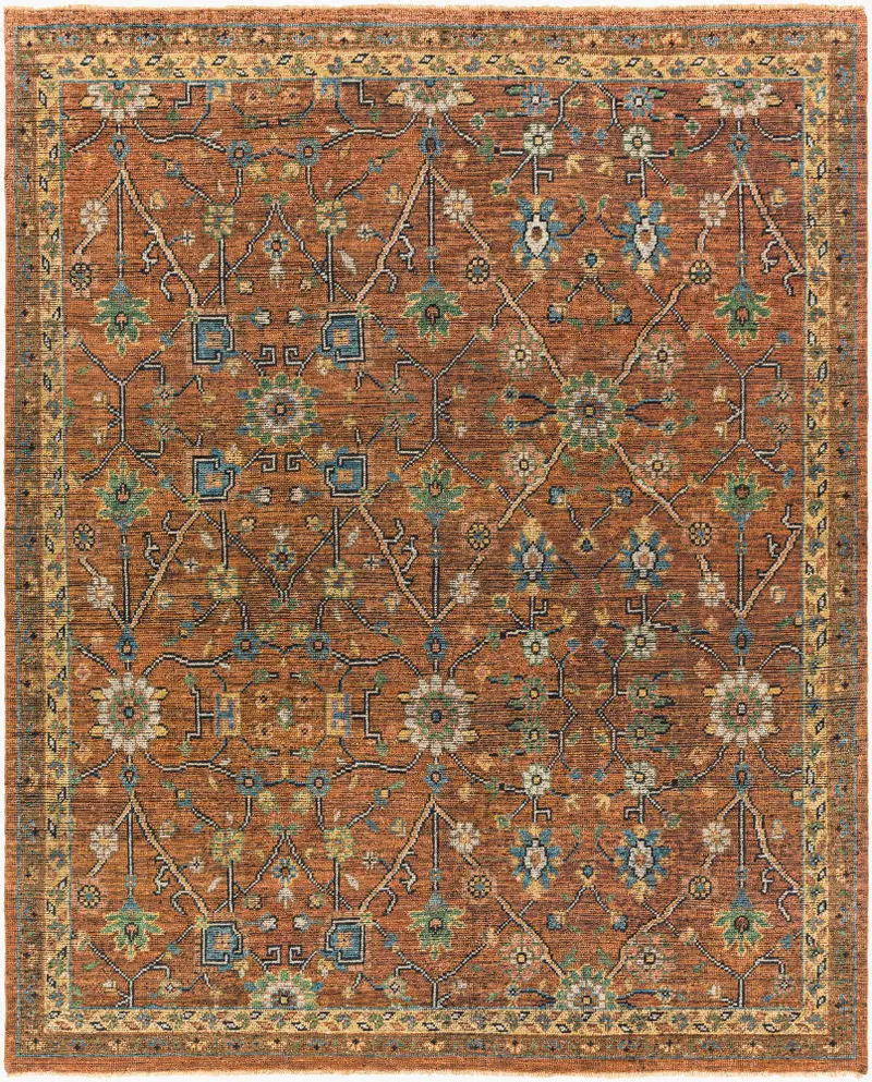 Reign Elegant Hand-Knotted Decorative Rug 1