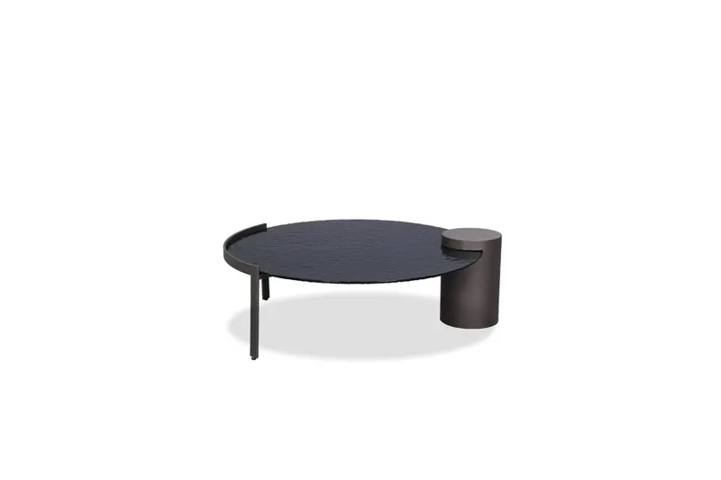 Ripple Black Modern Coffee Table 1