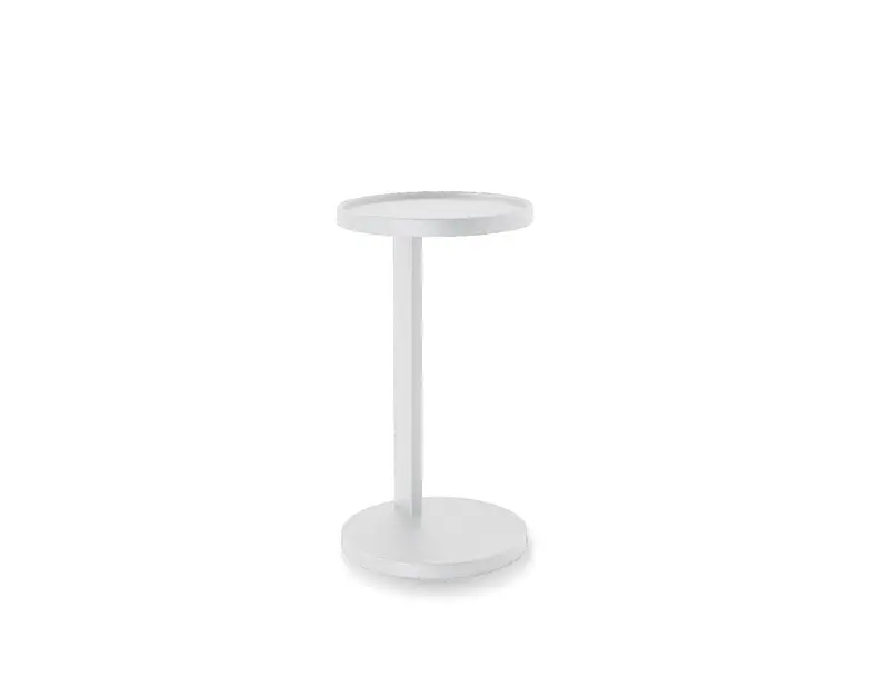 Rookie White End Table 1