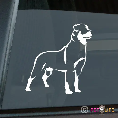 Rottweiler Breed Sticker – Sleek, Minimalist Design 1