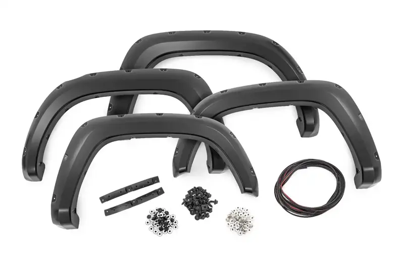 Rough Country Super White Pocket-Style Fender Flares – Model F-T11621A-O40 1