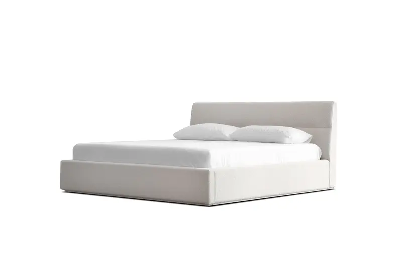 Rove Lisa Cream Upholstered Bed Frame 3