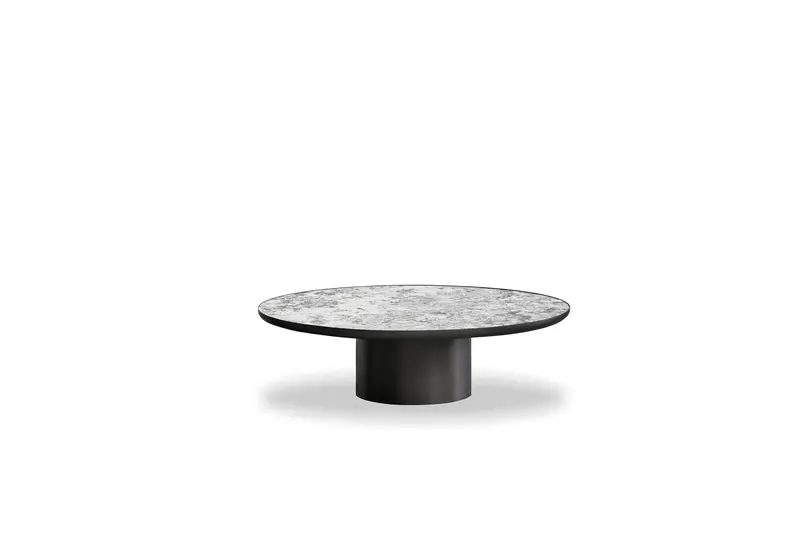 Rowan Alaska White Lappato Ceramic Coffee Table 1